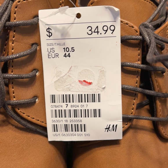 Brand New H&M Dress shoes Brown Sz 10.5 (44) - Picture 14 of 14